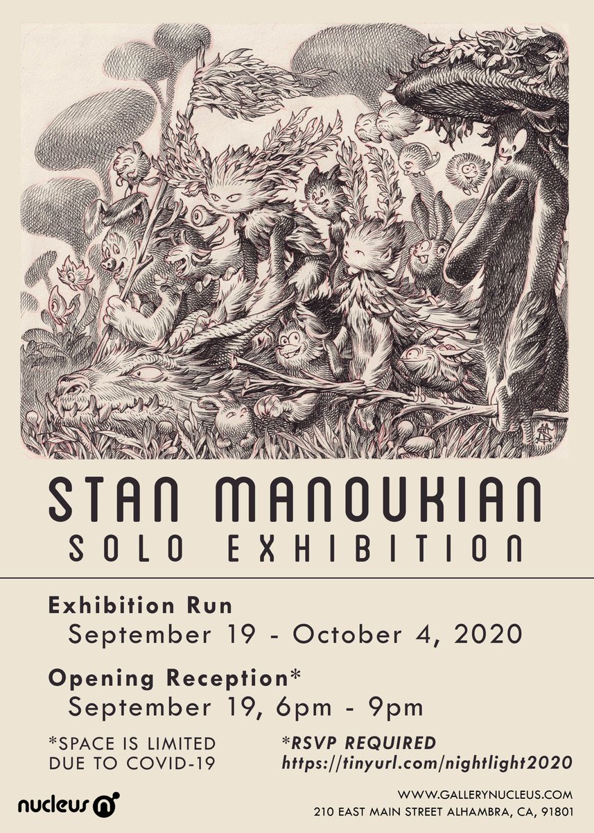 My solo show Nucleus Gallery is starting Saturday the 19th. I had planned to be with you at the opening in LA, but unfortunately the current situation has made it impossible. I hope you will like what I have proposed. If you want to go to the opening please RSVP