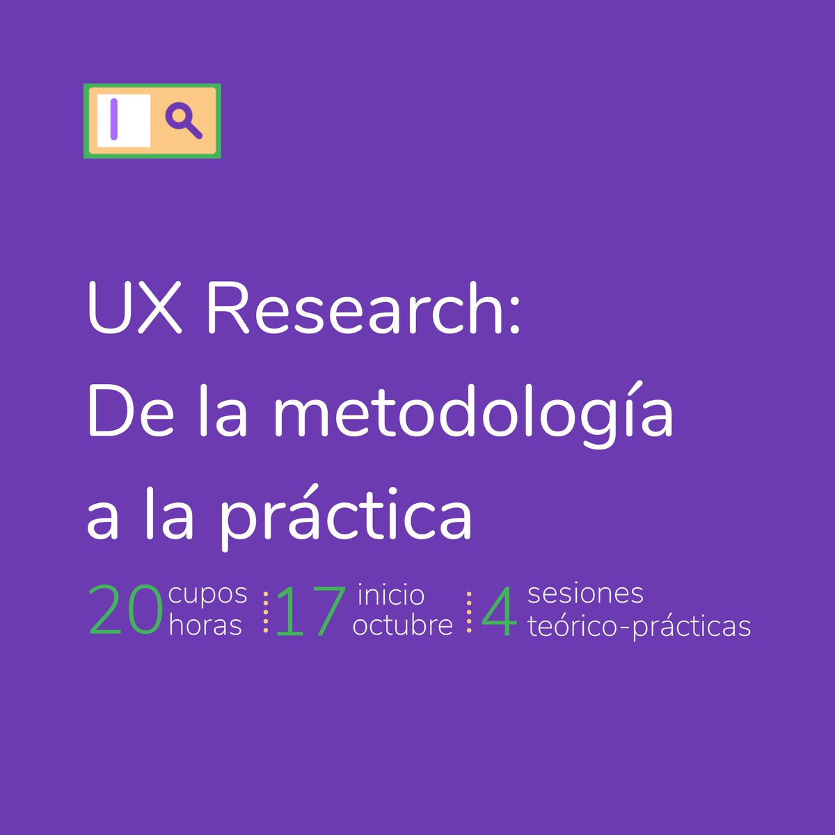 uxrmx's tweet photo. Hoy último día de costo Early Bird del curso de #UXRMX, De la Metodología a la Práctica. ✨
Informes e inscripciones
https://t.co/Et6omSxE6F
Quedan pocos lugares 💓 https://t.co/KoqUJWsFKi