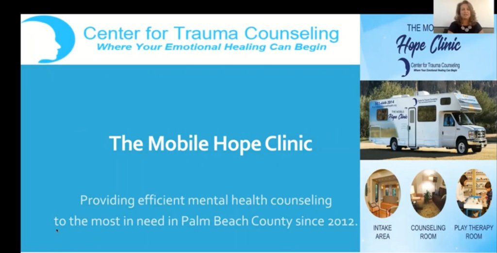 600k Palm Beach County residents face #transportation barriers, limiting access to mental health services. The Center for Trauma Counseling aims to launch the area's first mobile #trauma counseling center with their Mobile Hope Clinic on wheels. #ReshapingHealthAccess #SDoH