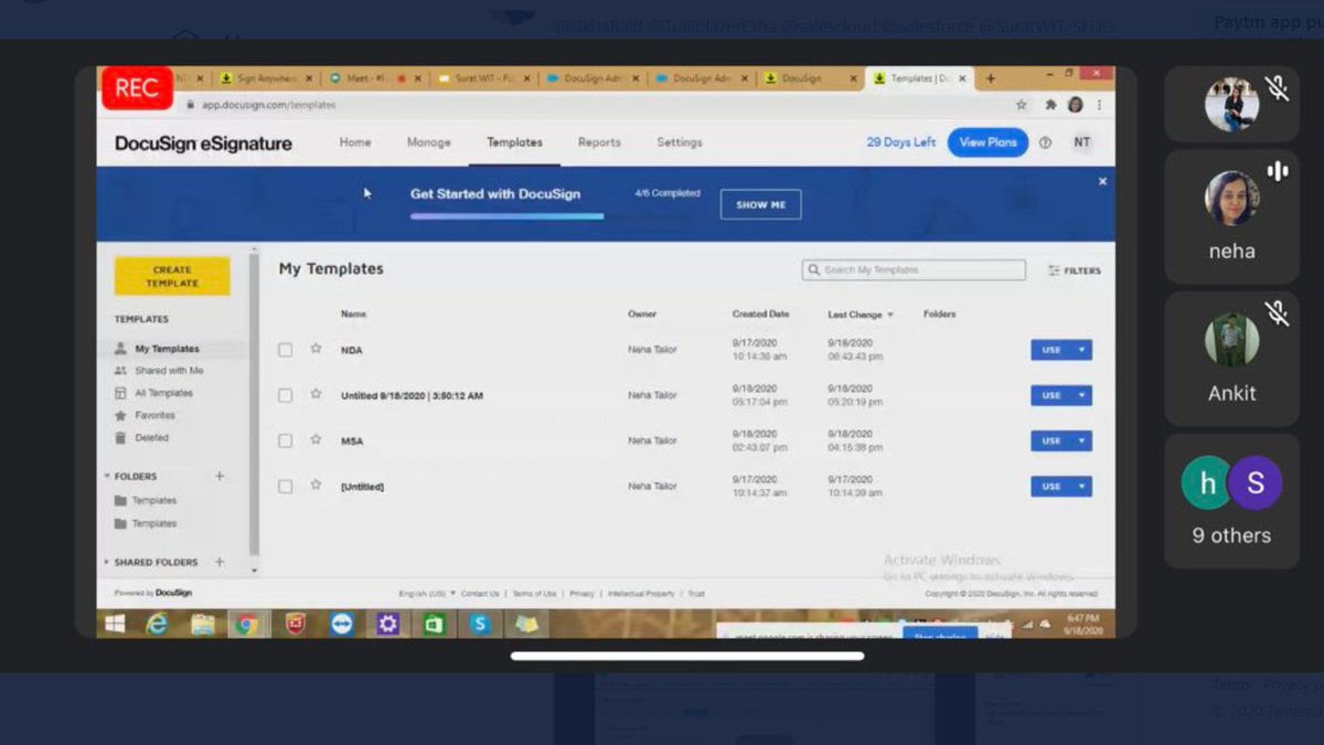 sfdcbhagyashree's tweet image. #FunLearnDocuSales
@SikhaBaid @TrailblazerEsha @salescloud @salesforce @SuratWIT_SFUG @NehaTailor7