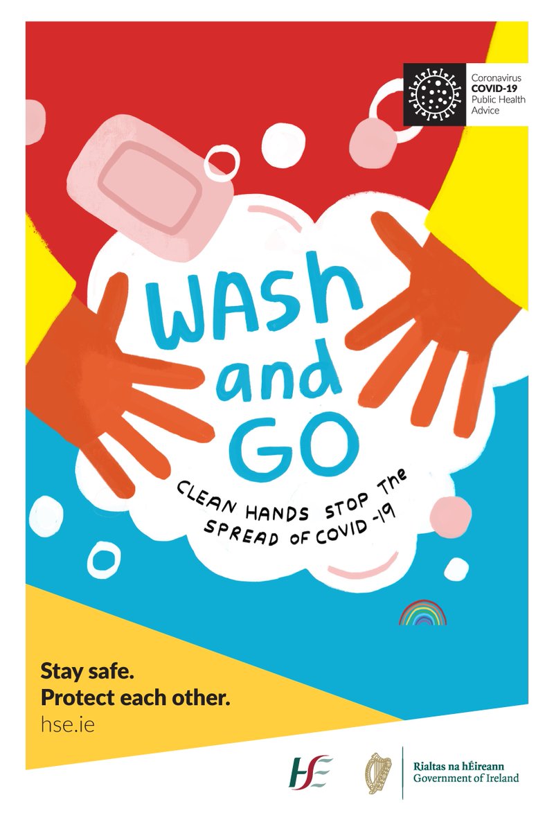 kildarelibrary's tweet photo. Don't forget folks,your safety is in your hands so keep em spotless!😉
@MsLeahySCMJ @MsCourtneySCMJ @ncn4children @KildareCCC @First5_Ireland @CountyKildareLP @shinyshona @envirokids @GreenSchoolsIre @HealthyIreland @SCInfantSchool @IrlLibrarian @LibraryDol @CypscIrl https://t.co/j3Rg6YtNRR