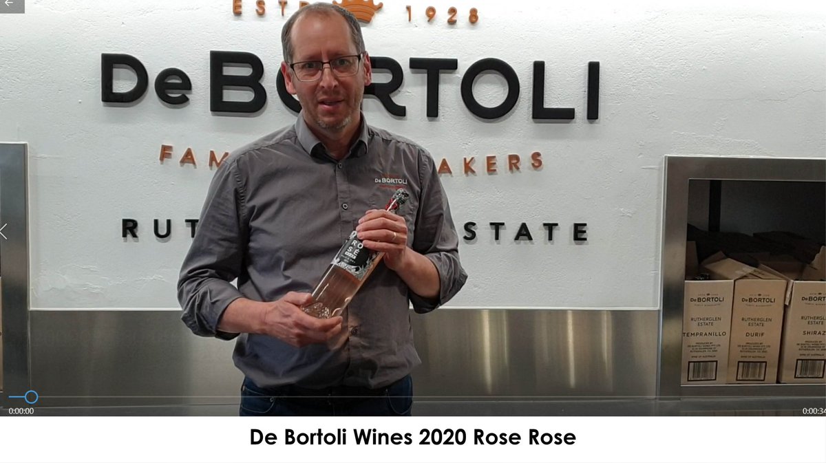 Congratulations <a href="/DeBortoliWines/">De Bortoli Wines</a> for winning the trophy for Best Rosé at our 2020 Australian Italian Varieties Wine Awards. Watch the acceptance video on our website.