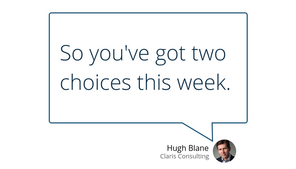 And when these three are not present, it is time to make an exit from the ranks of leadership.

Read the full article: Hugh’s Words of Wisdom Wednesday 09.02.2020 Make A Difference Or Make An Exit
▸ lttr.ai/WtZW

#HeatSeekingMissile #SeniorExecutiveMeetings