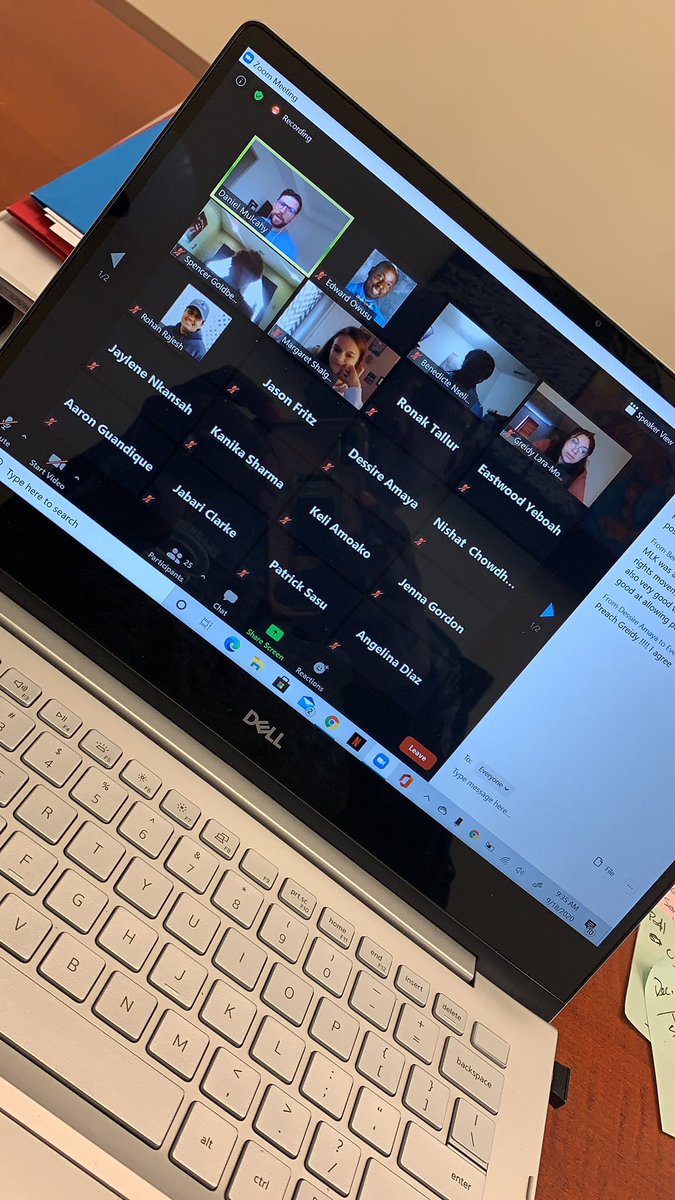 Cburg_Coyotes's tweet photo. Super excited to be speaking about leadership today with @MrMulcahyCHS and the Student Leadership Class! What’s your leadership style? -Mr. Owusu https://t.co/LlQk5i6uI8