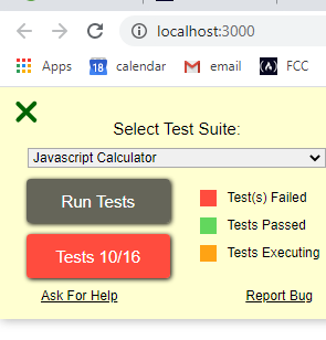 snrelghtwt's tweet image. Day 42 of #1000daysofcoding.
//continued coding my #JavascriptCalculator for #freeCodeCamp's Front End Libraries using #ReactHooks. So far, I've passed 62% of the tests. It's going to be a long rough journey; I can already tell lol
#1000daysofcode #100daysofcode #Devcommunity