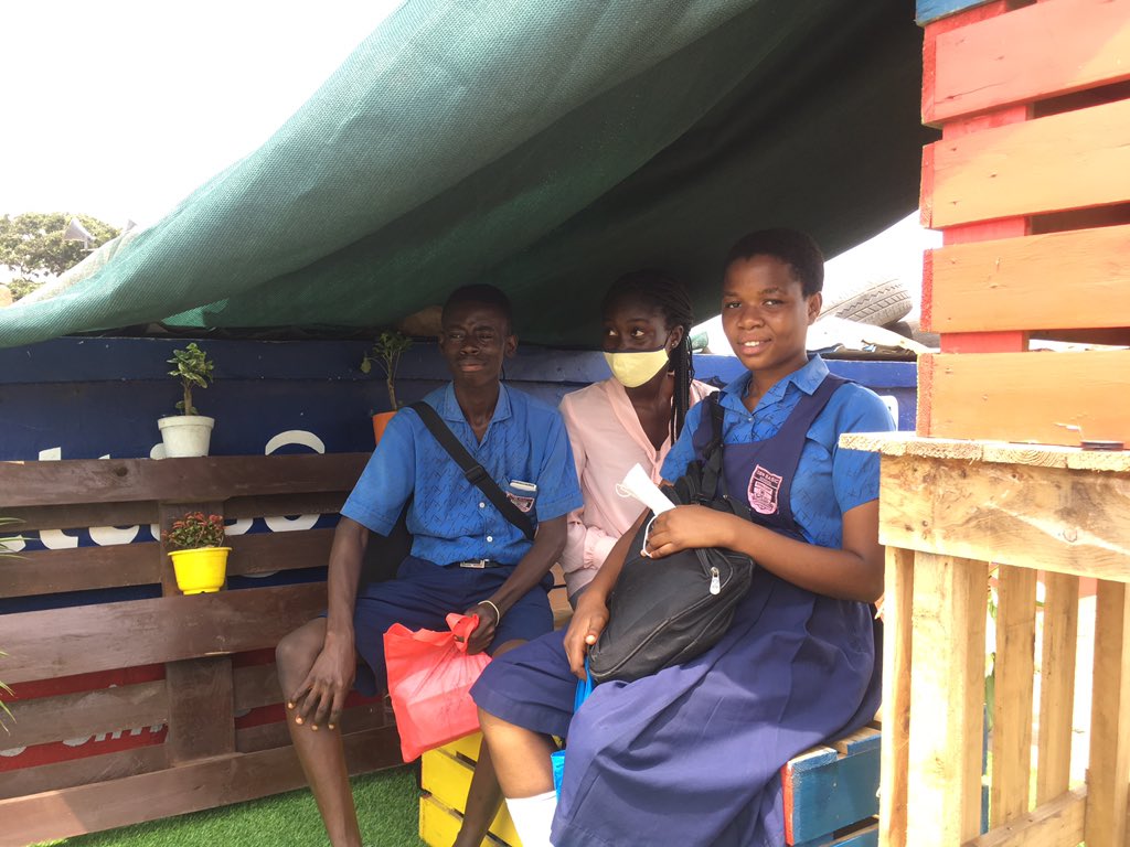 madugian's tweet photo. Park 2 at 37 Trotro Station until 6pm today!
#AccraGoesGreen #ParkingDay2020 #TalkingSpaces https://t.co/abpS0gUpwV