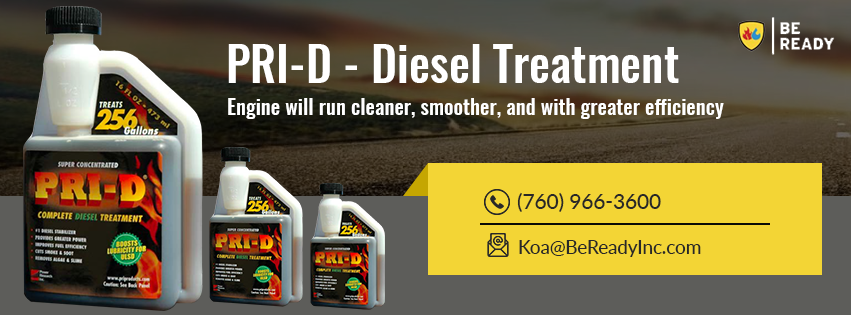PRI-D is a super concentrated, complete fuel treatment that improves all diesel fuels, including ultra low sulfur diesel (ULSD), providing maximum fuel performance. 

Call us (760) 966-3600 for more details or visit:- bit.ly/33HGi2S

#PRIDDIESELTREATMENT #DIESELTREATMENT