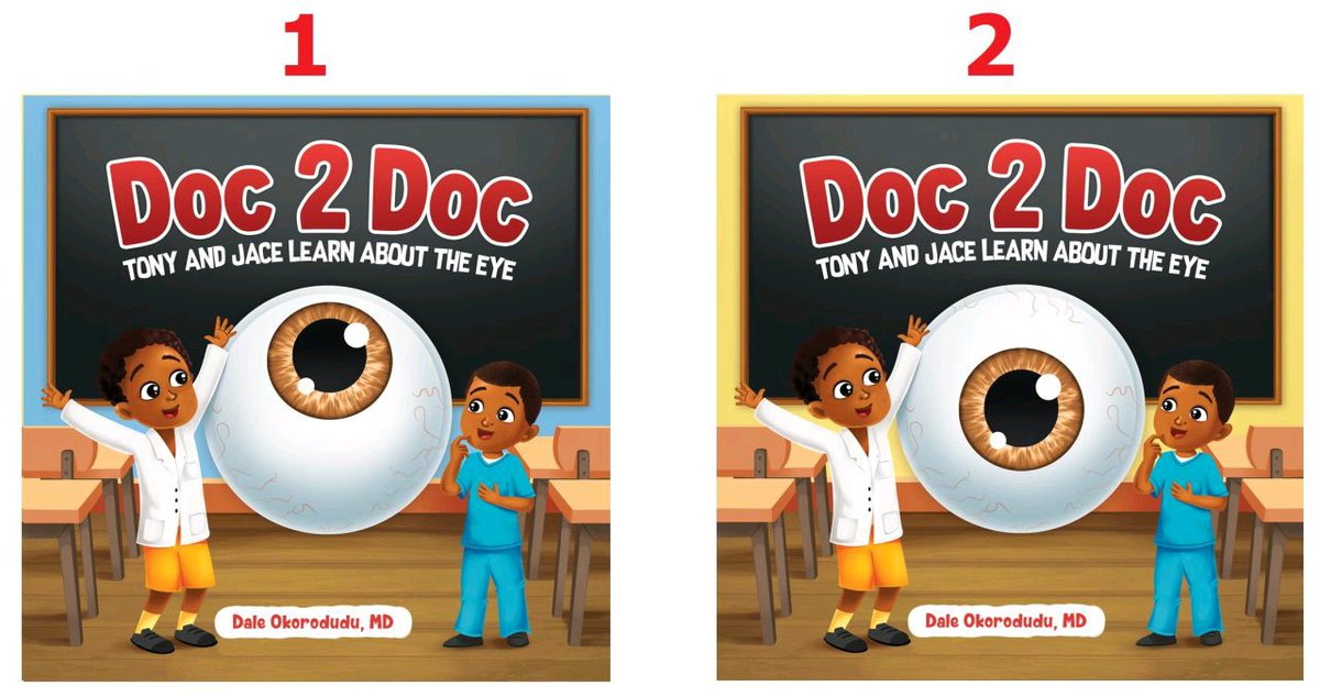 Doc 2 Doc #5.Which cover is better? Please vote
lnkd.in/exHpuEB
@CedricMBrightMD @DrSteveMD @DrQuinnCapers4 @hillharper @MannyMacMed @DocBanks84 @drniidarko @AMLandryMD @BHWilliamsMD @SNMA_MAPS @NationalMedAssn  @DrRayMD @AimeeZaas @shreyarao87 @WallyOmarMD @NortheastJack