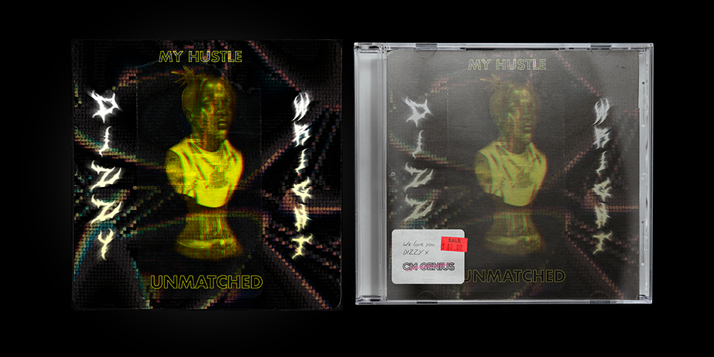 CreativeMGenius's tweet image. MY HUSTLE UNMATCHED 🔥🌑 #dizzywright #coverart #designtwitter #designs #design