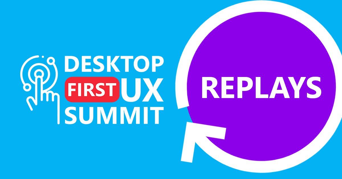 EmbarcaderoTech's tweet photo. Did you miss the talks at Desktop First UX Summit? Catch the replays here, and discover the best talks as voted for by the public. Have a favorite? Vote and help others to discover it. https://t.co/rOxiCSRxIr #DesktopFirst https://t.co/kzP0fx6tGJ