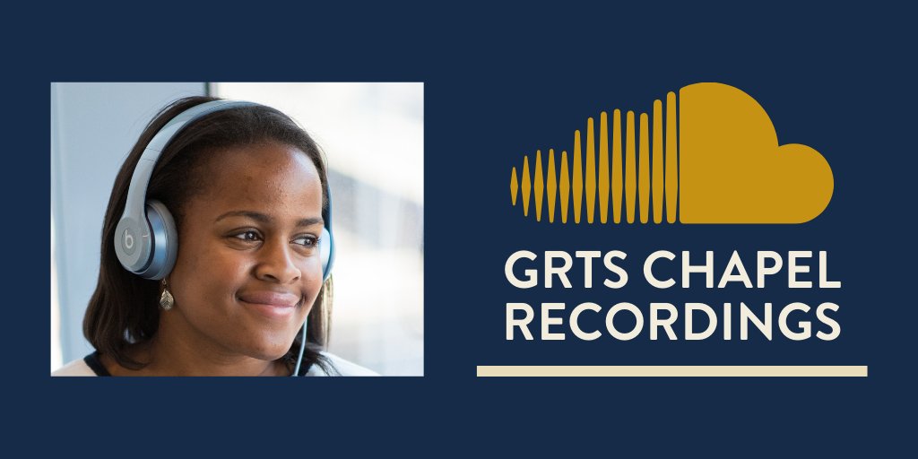 grseminary's tweet photo. Want to listen to chapel recordings this fall, or from previous speakers? Visit the official GRTS Soundcloud page below.

https://t.co/pokyPYkswT https://t.co/tbLY7HKO2f