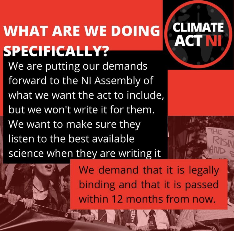 Youth Climate Association Belfast tweet media