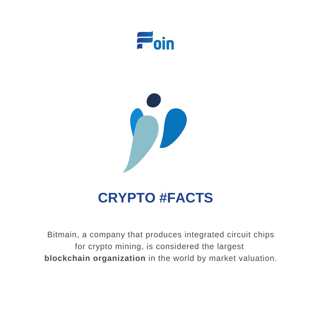 The Chinese company was valued at  $14 billion in 2018. 💪

What other interesting #BlockchainFacts do you know? 🔍

#CryptoFacts #bitcoinmining