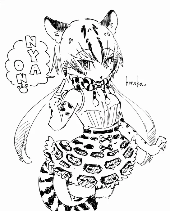 オセロット🐾
#けもフレ
#けものフレンズ 
