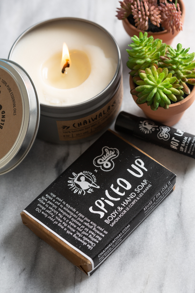 ⁣Y'all have been wanting to bottle the scent of our chai and we're giving the people what they want with our range of chai-scented products! ⠀⁠
⠀⁠
The cool part is that they're all a 100% vegan and cruelty free, so you can feel good about smelling good! 💯