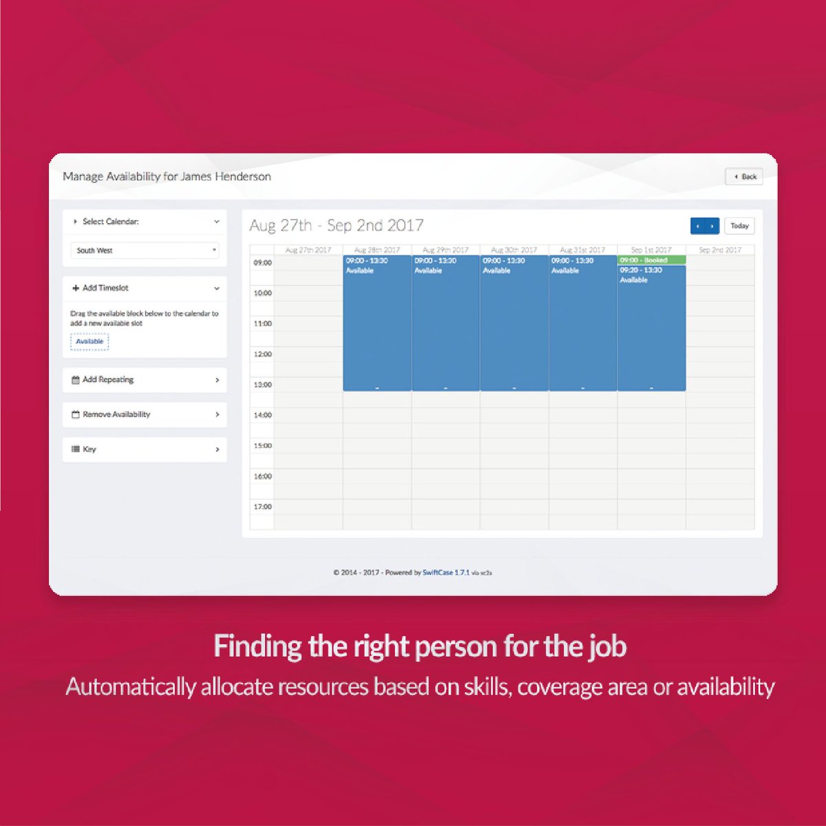 swiftcaseUK's tweet image. #SwiftCase is a cloud-based, #automatedwork platform that gives structure and help to your employee&apos;s working day. One feature our software has which is helpful is the automation and allocating of tasks/resources based on skills or availability. 
➡️ swiftcase.co.uk ⬅️