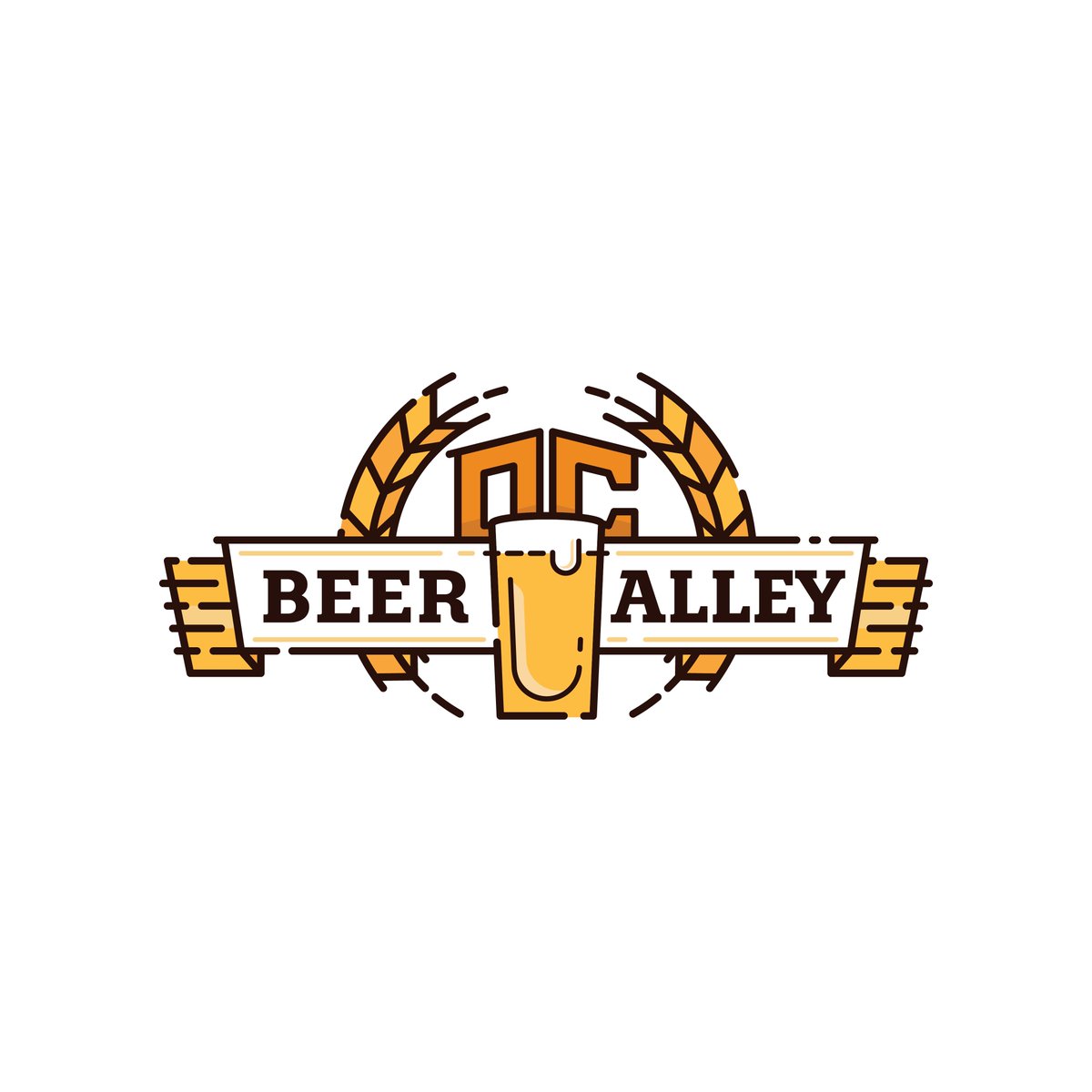 kneadle's tweet photo. Beer Alley was created for a non-profit event to raise money for local arts and education programs.
#brand #branding #logo #logodesign #icon #image #identity #brandidentity #beer #brewery #ocbrew #socalbrew #brewfest #craftbeer #pint https://t.co/Ye3XEW3TEe