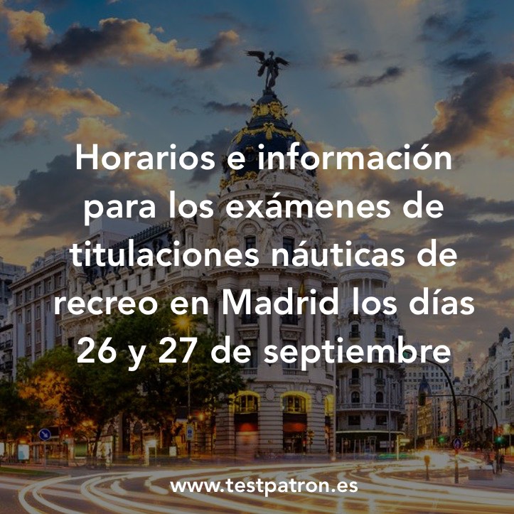 Horarios e información importante para la celebración de los exámenes para la obtención de títulos de recreo en la convocatoria extraordinaria de septiembre 2020.

bit.ly/2ZLNoT2