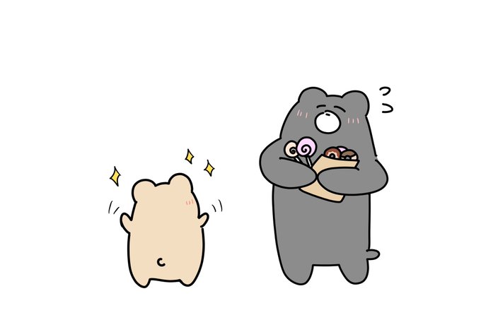 こぐまのtwitterイラスト検索結果 古い順