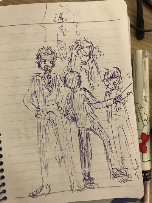 祈願絵描きたいけどこれから出発なので無理ですね…
手前デュのつもりだったのに小さすぎた( ᐛ?) 