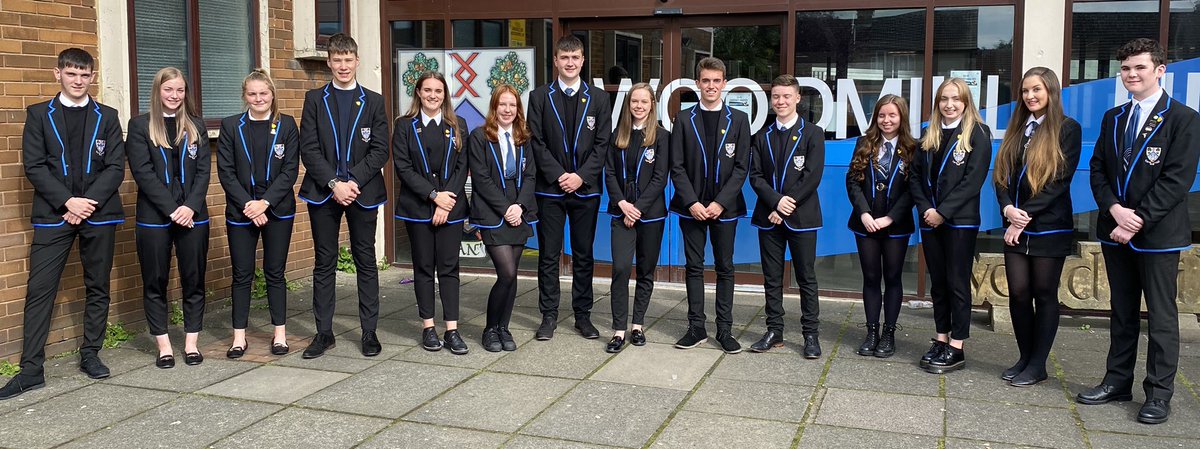 HouseWestray's tweet photo. Woodmill Prefect Leadership Team. Introducing our new PLT for this session. New PLT & Westray House Captains, Megan Mitchell & Olivia Green. Join them on their new House Twitter accounts. @HouseWestray #WeAreWoodmill #LearnRespectSucceed @carrielnds @FifeEduTeam https://t.co/YpsVMia0Ug