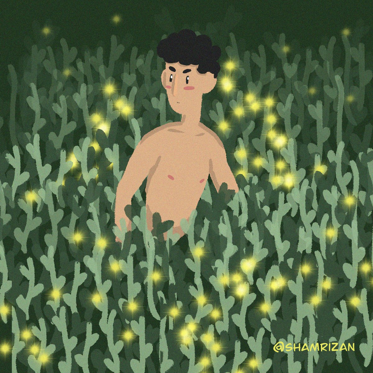 samruzone's tweet photo. i draw this with my fingers. lol nah draw this in your style ada yg nak buat intrepretasi tak? 🙊🤔 https://t.co/fTPqLMLIKg