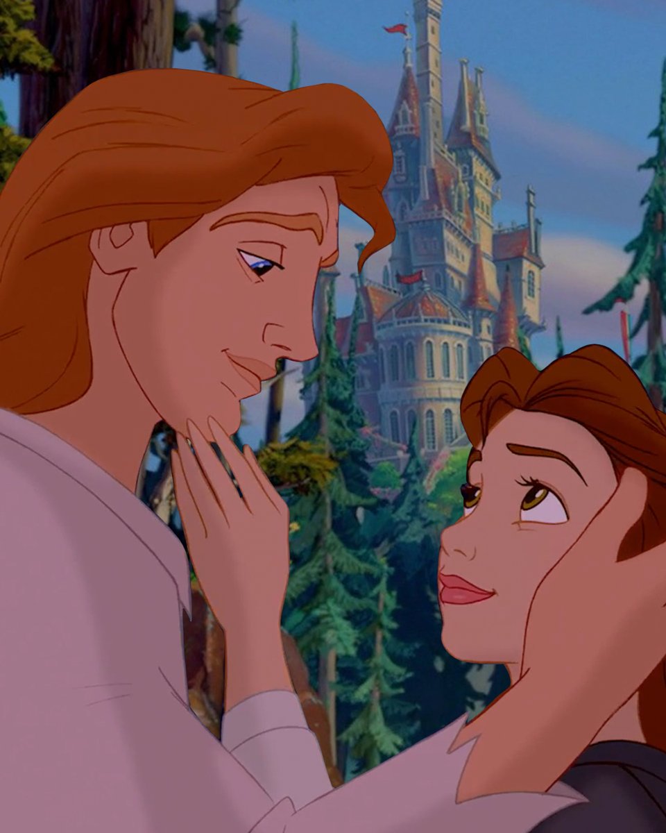 DisneySpain's tweet photo. "Si era capaz de aprender a amar a una mujer y ganarse a cambio su amor antes de que cayera el último pétalo, entonces se desharía el hechizo." 🥀 https://t.co/naqG9AH204
