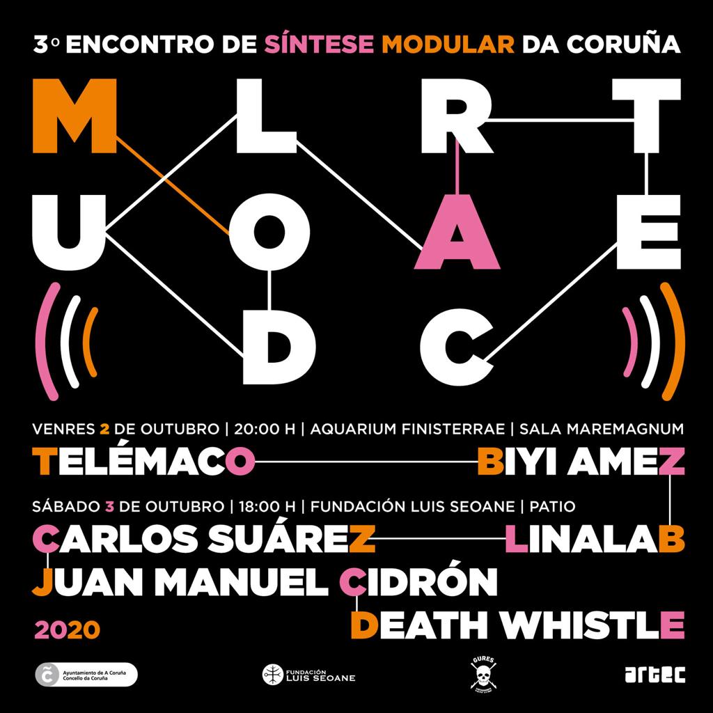 FundLuisSeoane's tweet photo. O 3/10, a @FundLuisSeoane acollerá a segunda sesión do 3º Encontro de Síntese Modular #MODULARTEC, un proxecto que achega as propostas de artistas que traballan na vangarda musical empregando sintetizadores modulares. + info: https://t.co/C20eabcYg7
#fundacionluisseoane https://t.co/plvV8JA1YA