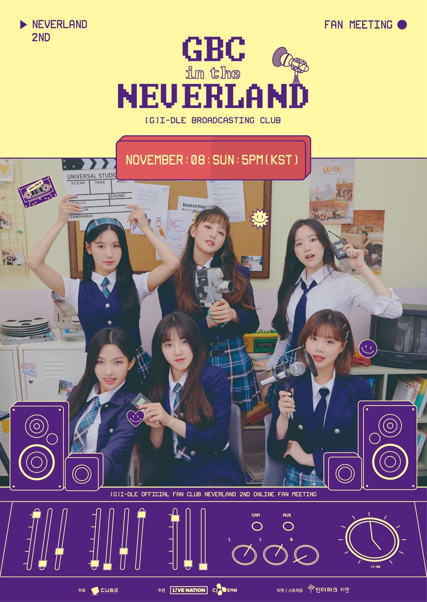アイドル GIDLE NEVERLAND 2ND OFFICIAL FAN CLUB G)I-DLE OFFICIAL
