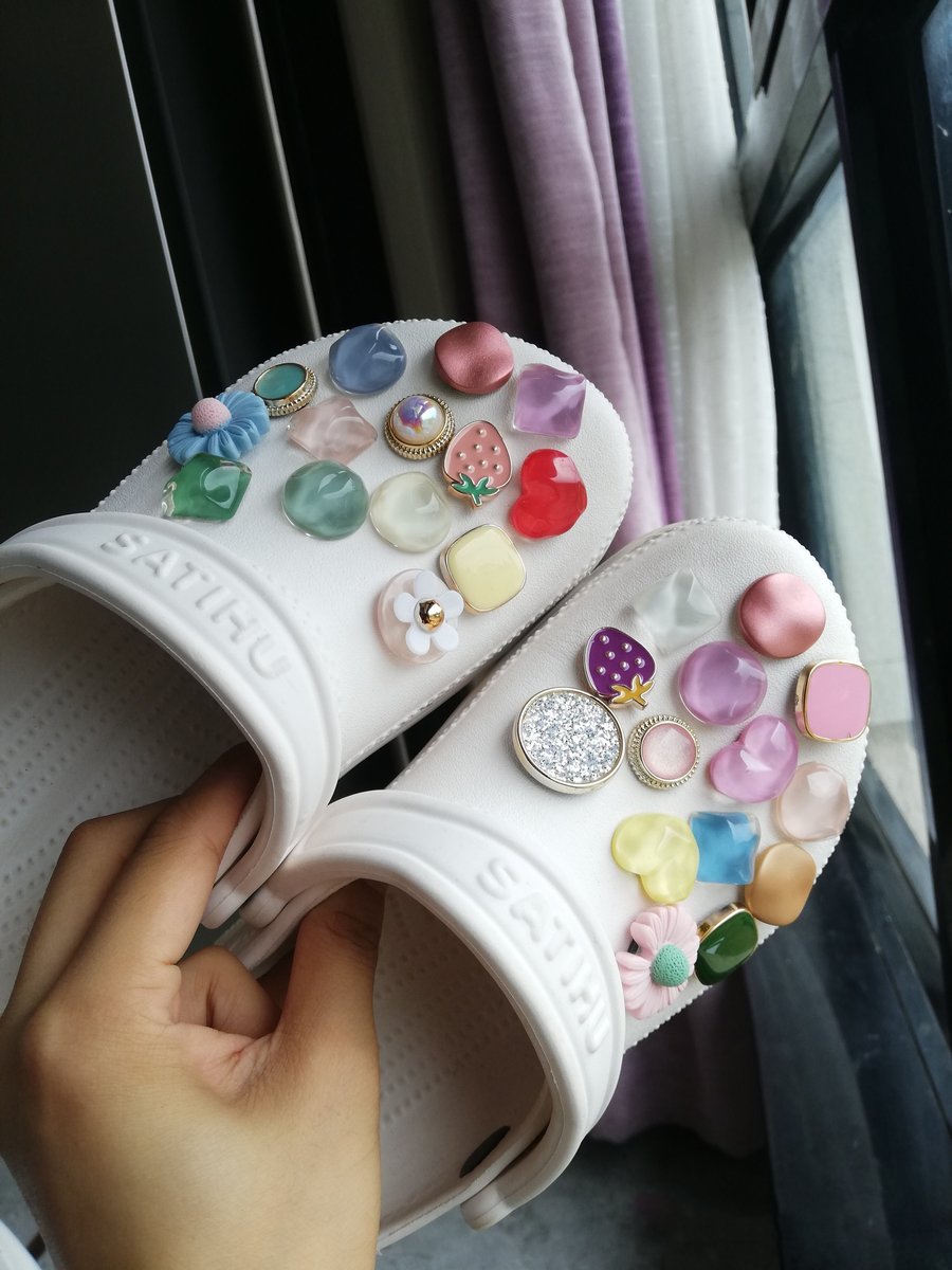 Joeycharms on X: Croc Charms Set Jelly Fruit Rhinestone Fish Flower Crocs  Jibbitz for Crocs Jibbitz Ideas DIY Clog  via @   / X