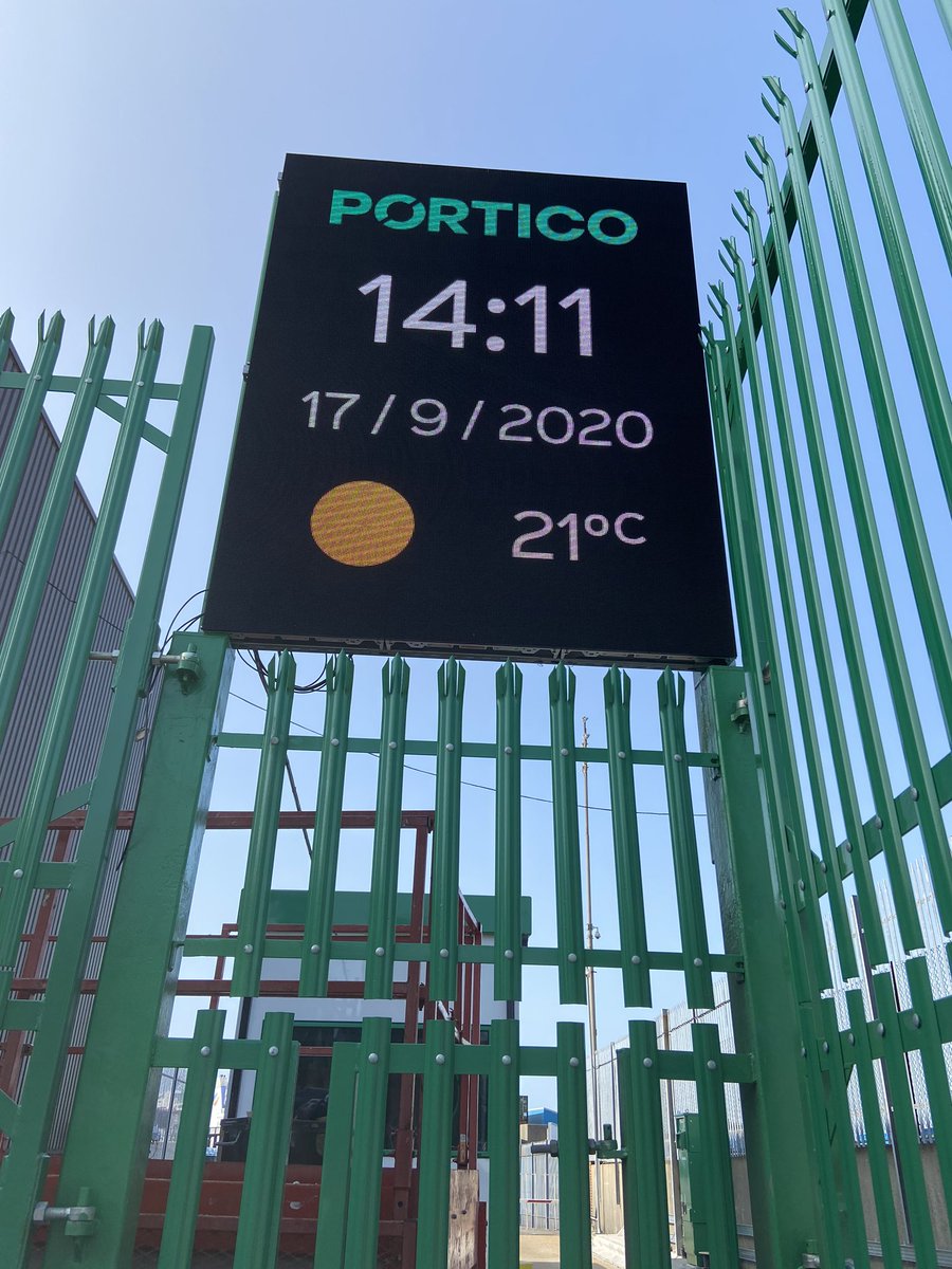 EclipseDigiUK's tweet photo. another LED installation completed yesterday for @porticoshipping down at @PortsmouthPort 

#digitalsignage #digitalsignagesolution #led #leddisplay https://t.co/7ecQr35xop