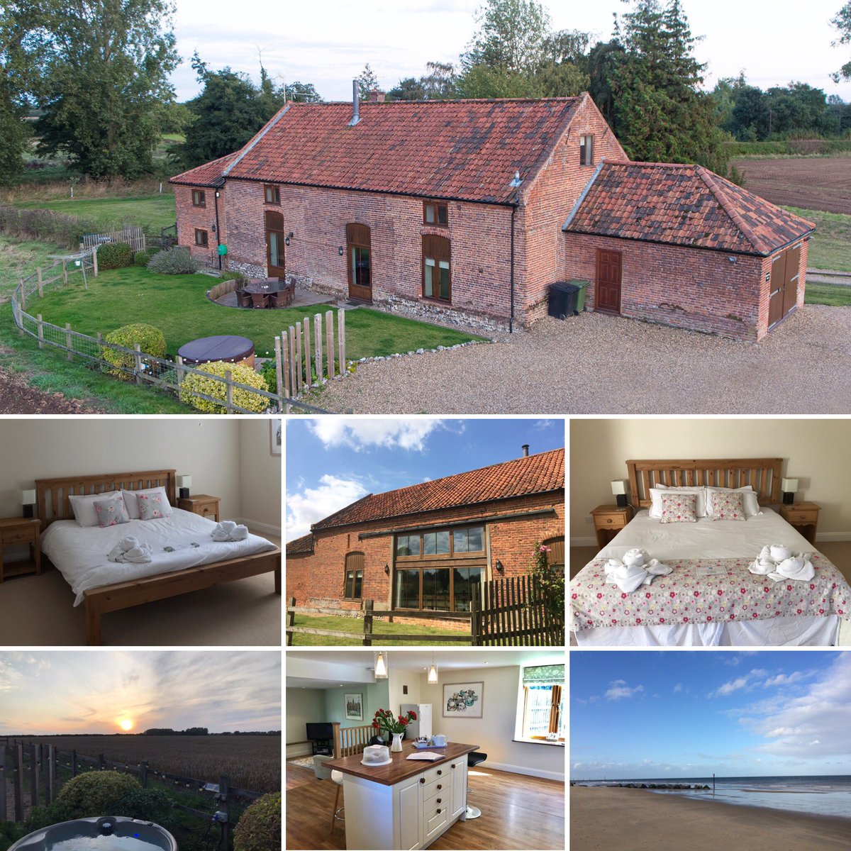 Half Term availability- due to a cancellation we now have availability for October half term (23rd to 30th October). Now £1350 for 6 guests #Staycation2020 #Norfolk #halfterm #holidaybarn #getaway