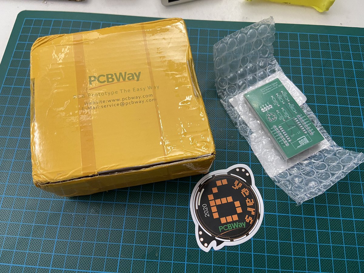 GroundzeroSpace's tweet photo. Another order arrived from @PCBWayOfficial. As always excellent packaging and quality. Ready to start another project. #groundzerospace #themakersstuff #pcbway #newproject https://t.co/xBHTLL8e08