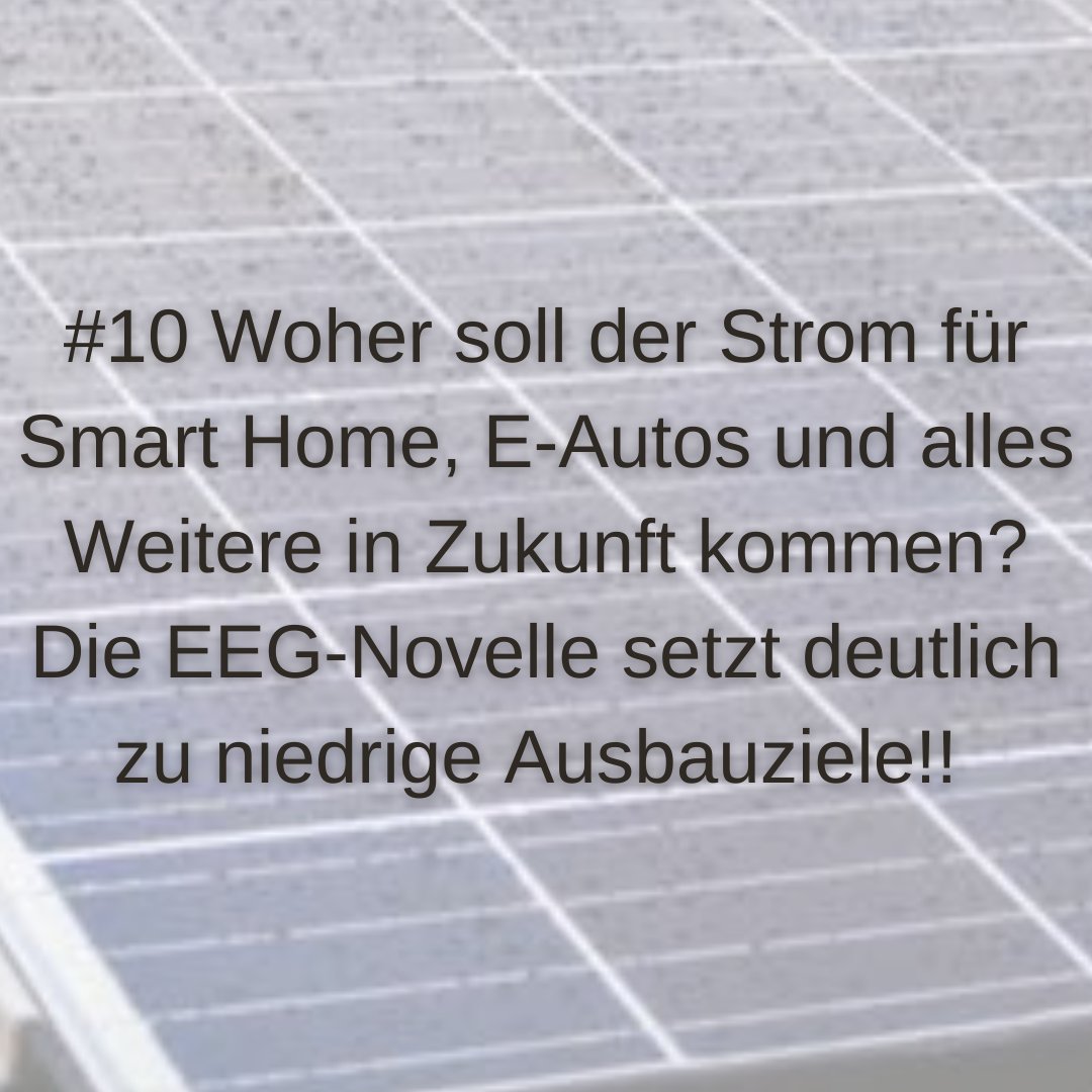 EINHUNDERT Energie (@einhundert_nrg) on Twitter photo Am 23.09. wird zur #EEG-Novelle beraten. Lieber Herr <a href="/peteraltmaier/">Peter Altmaier</a> @BMWi_Bund und @bmu es ist fünf vor zwölf! Wir posten 12 #Inspirationen, zu #Mieterstrom: #10 Woher soll der Strom für Smart Home, E-Autos und alles Weitere in Zukunft kommen? Am 23.09. wird zur #EEG-Novelle beraten. Lieber Herr <a href="/peteraltmaier/">Peter Altmaier</a> @BMWi_Bund und @bmu es ist fünf vor zwölf! Wir posten 12 #Inspirationen, zu #Mieterstrom: #10 Woher soll der Strom für Smart Home, E-Autos und alles Weitere in Zukunft kommen?