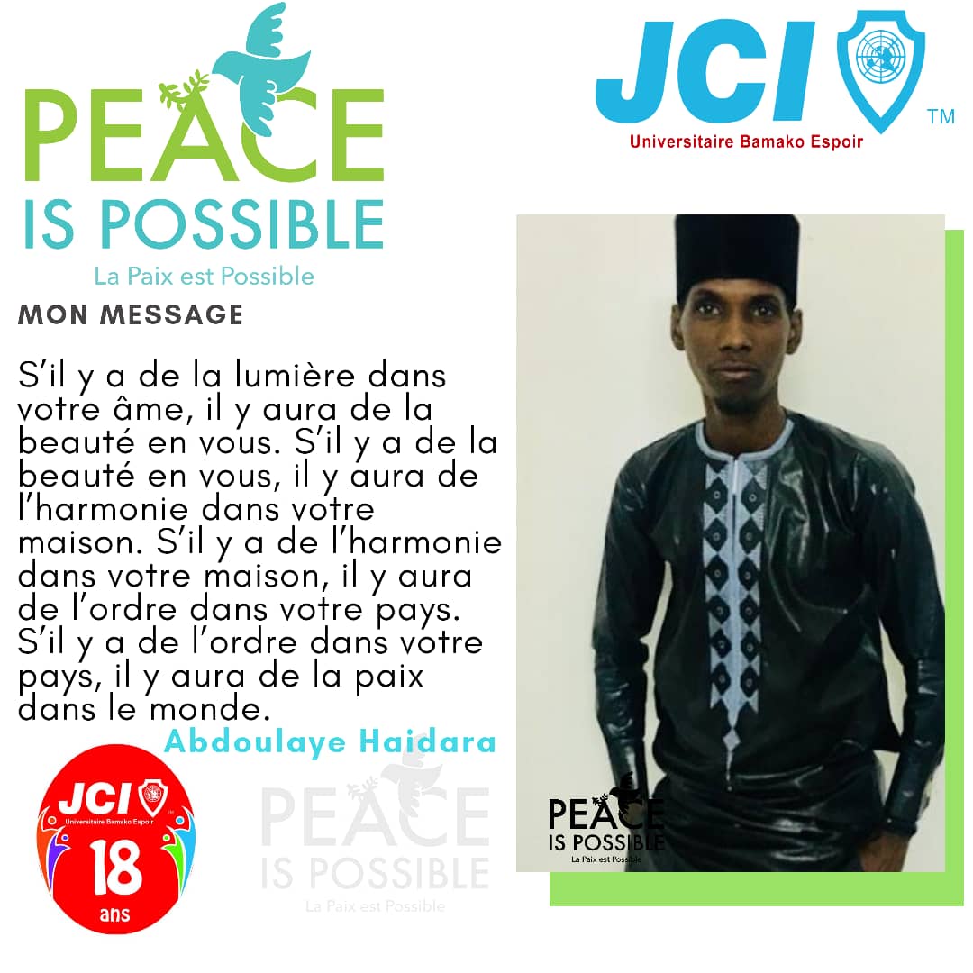 HaidaraFigo's tweet photo. #PeaceInMali https://t.co/63NG4i64yD