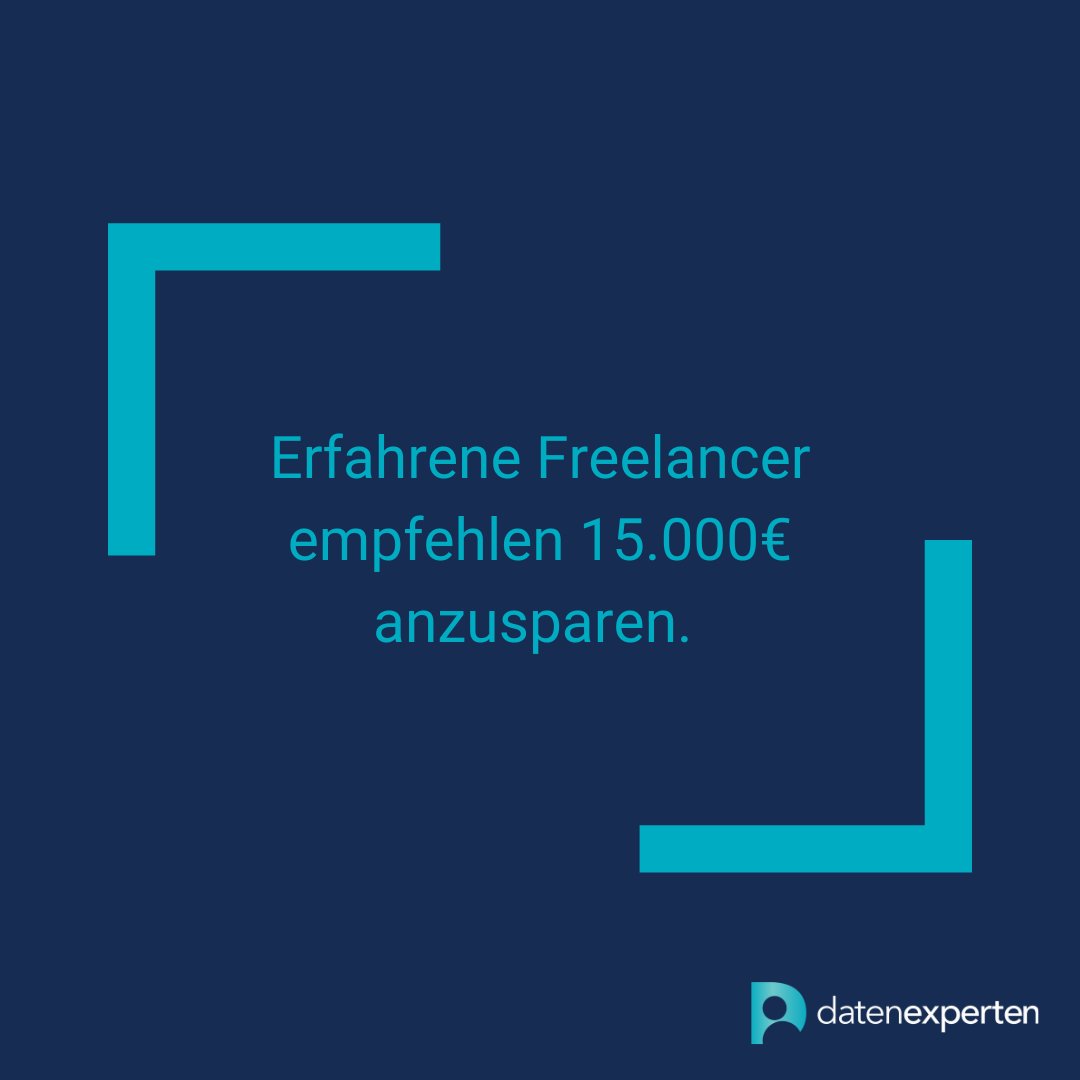 Projektmarktcom's tweet photo. Gerade für #freelancer hat die Corona-Pandemie nochmal ganz deutlich gemacht wie wertvoll finanzielle Rücklagen sind. Auch wer grade den Sprung in die #Freiberuflichkeit wagt sollte nicht unterschätzen wie wichtig ein Polster ist.  
#datenexperten
https://t.co/iiasEGSAjD https://t.co/H8zZYhIkNT