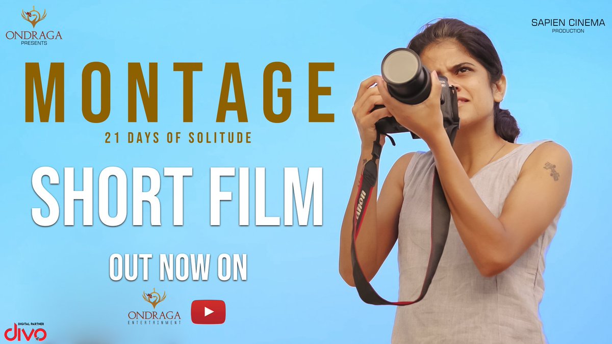 Divo (@divomovies) on Twitter photo Here's the Official Shortfilm #Montage (21 Days Of Solitude); From the Team of #Lakshmi and #Maa Shot entirely during the lockdown!
▶️ youtu.be/aOkMbREw23M
#SarjunKM <a href="/maya_skrishnan/">Maya S Krishnan</a> <a href="/DhanushNayanar/">Dhanush Nayanar</a> <a href="/SundaramurthyKS/">Sundaramurthy KS</a> <a href="/OndragaEnt/">Ondraga Entertainment</a> <a href="/dop_sudarshan/">Sudarshan Srinivasan</a> <a href="/AravinthSundar/">Aravinth Sundar</a> <a href="/VinithraMenon/">Vinithra Menon</a> Here's the Official Shortfilm #Montage (21 Days Of Solitude); From the Team of #Lakshmi and #Maa Shot entirely during the lockdown!
▶️ youtu.be/aOkMbREw23M
#SarjunKM <a href="/maya_skrishnan/">Maya S Krishnan</a> <a href="/DhanushNayanar/">Dhanush Nayanar</a> <a href="/SundaramurthyKS/">Sundaramurthy KS</a> <a href="/OndragaEnt/">Ondraga Entertainment</a> <a href="/dop_sudarshan/">Sudarshan Srinivasan</a> <a href="/AravinthSundar/">Aravinth Sundar</a> <a href="/VinithraMenon/">Vinithra Menon</a>