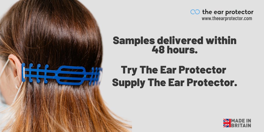 theearprotector's tweet photo. Ear pain isn't going away. The ear protector is a simple solution that can help. We are proud to be supplying numerous NHS Trusts already and keen to work with more. To order samples contact us on info@theearprotector.com @headofshopping @superstarhelen @nhssupplychain https://t.co/BAbJSyLiFR