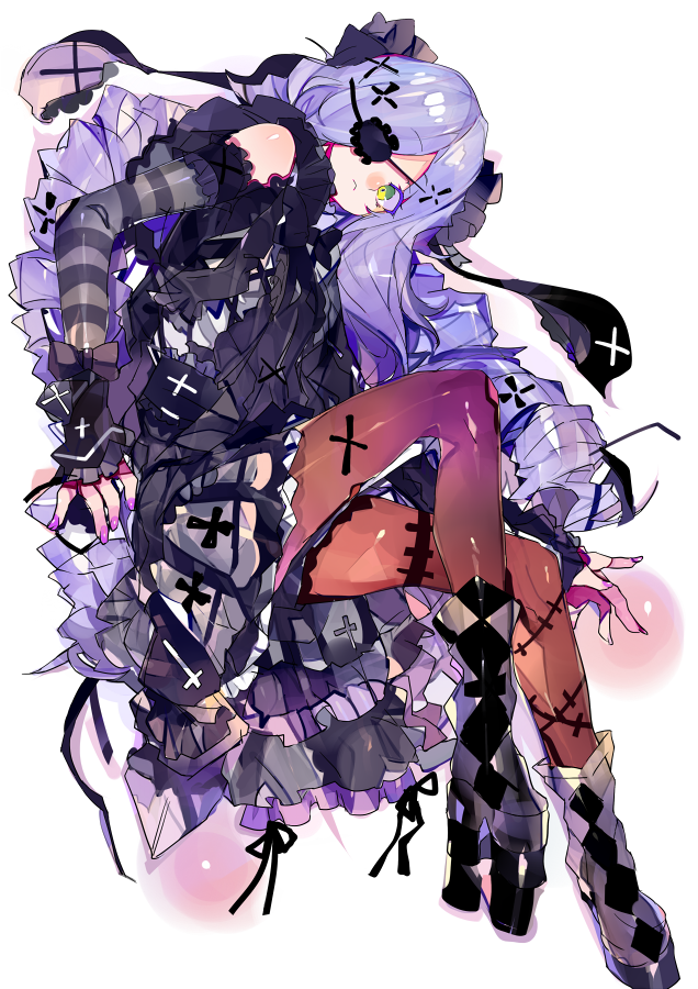 「ゴスフリ娘 」|キヨイチ＠イラストお仕事募集中【現在9件受注中】ご依頼はDMよりのイラスト