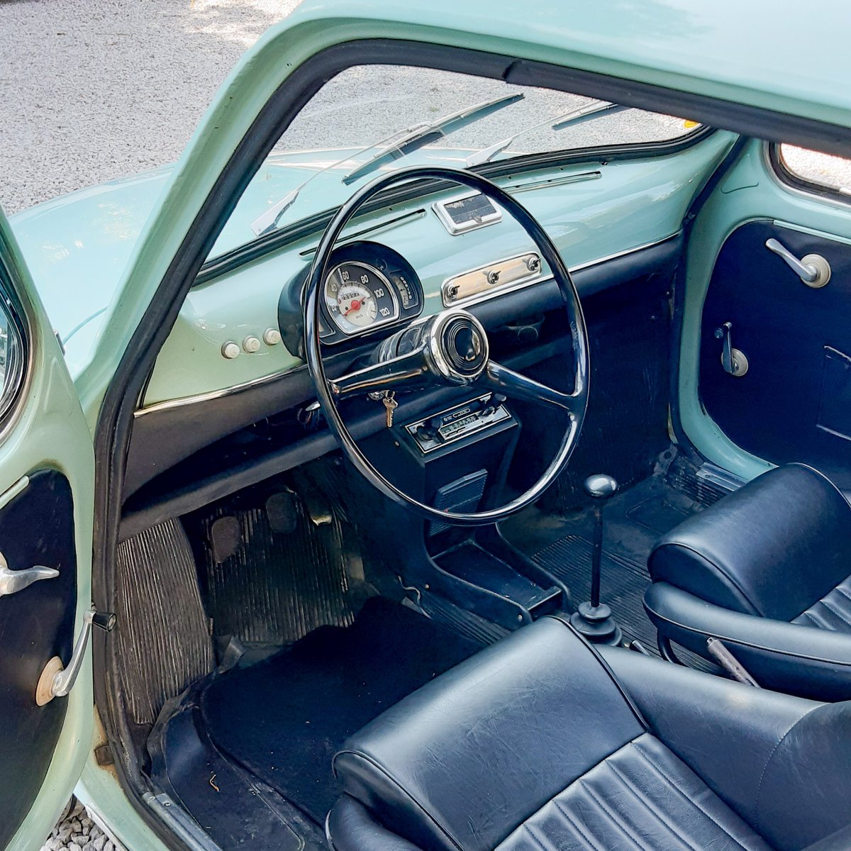 Nick_Lette's tweet photo. There are only two Zastavas on the road in the UK - so trust my uncle to go and buy one! This adorable little 750 will be roaming the roads of Hereford in no time. https://t.co/m1SxRlARjR