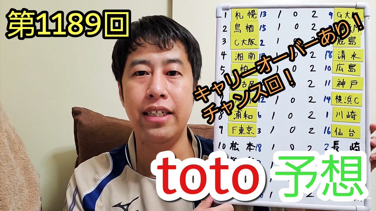 ট ইট র ウエストランド井口 キャリーオーバー発生中のチャンス回 ただ激戦 Jリーグ Toto Toto予想 Toto 予想 第11回toto予想 浦和レッズvs川崎フロンターレ セレッソ大阪vs鹿島アントラーズ どんな展開になる T Co Rstgaeamdj