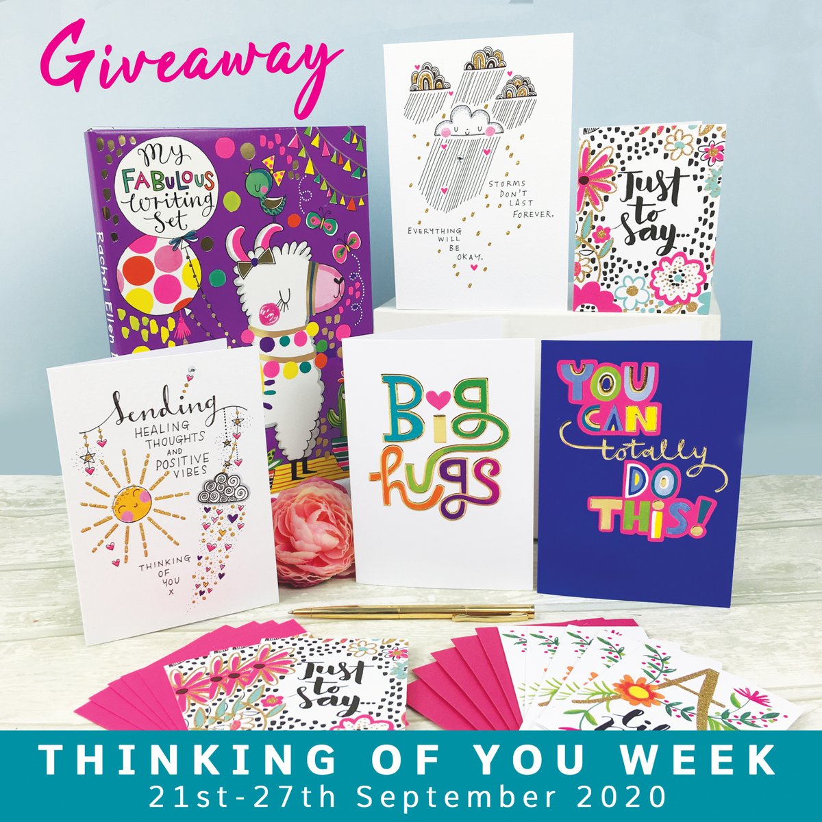 RachelEllenCard's tweet photo. To show our support to #thinkingofyouweek we are running a #giveaway on...
https://t.co/XzpjfIIAdn 
and 
https://t.co/8v65zV70wg

#rachelellendesigns #thinkingofyouweek #mailacarddeliverasmile #snailmail #connect #sendacarddeliverasmile #giveaways https://t.co/6WSVF5Yirb