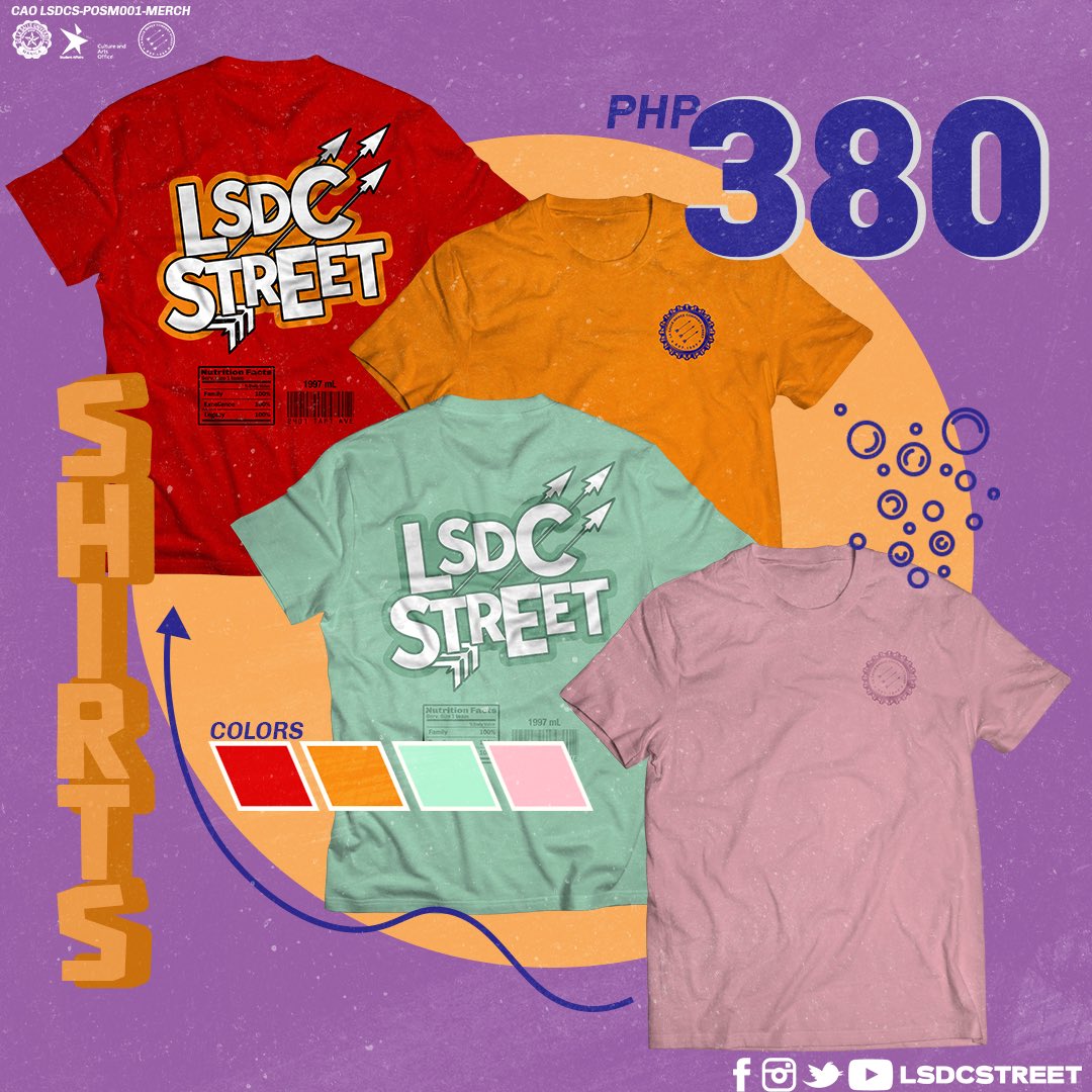lsdcstreet's tweet photo. While you’re at it, don’t forget to check out our limited edition Soda Pop merchandise collection! Grab yours now before they’re gone 🤩
Pre-order here:
https://t.co/o0rwh832VH
#ThisIsLSDCStreet
#ByLSDCStreet
#LSDCStreetInTranslation
#LSDCStreetSodaPop https://t.co/bMD3kTNUWX