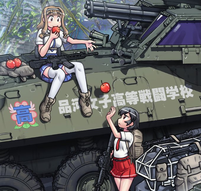 さっきの新絵の銃たち①❤️
HK416
MK18MOD0
M60 