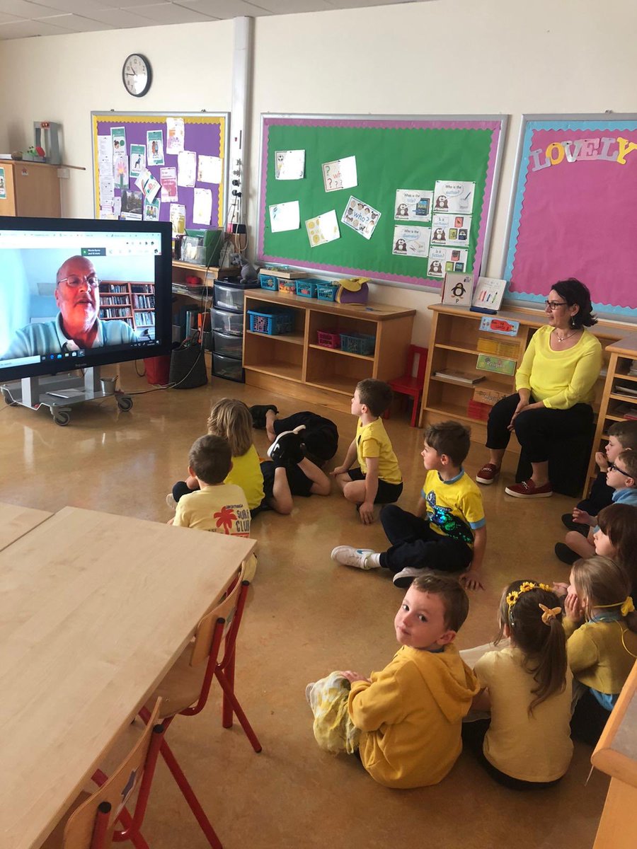 StGS_JSHead's tweet photo. Wearing yellow to remember Roald Dahl https://t.co/nWDSCHOt6v