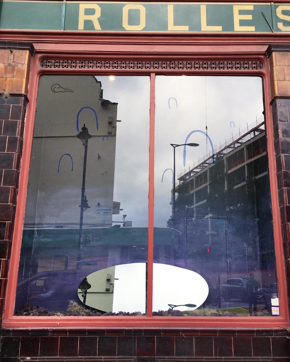 HannahLuxton_'s tweet photo. My new solo exhibition ‘In The Garden of the Sun’ @_glasscloud is a site specific installation across two windows of a wilderness at dawn and a wilderness at dusk. View from the street during daylight hours @CamdenPT. https://t.co/odqx56B6dt. #windowgallery #IRL https://t.co/4ZSiwrvNqd