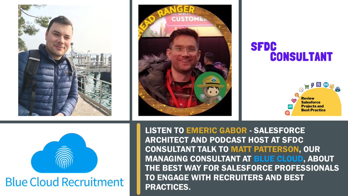 Great to hear our Managing Consultant Matt Patterson <a href="/laulimasf/">Matt Patterson</a> talking to @EmericGabor about best practices in recruitment for the #salesforceohana .

Have a listen in the link below:
lnkd.in/dBPUPkM

#sf #salesforce #trailblazercommunity #awesomeadmin #trailhead