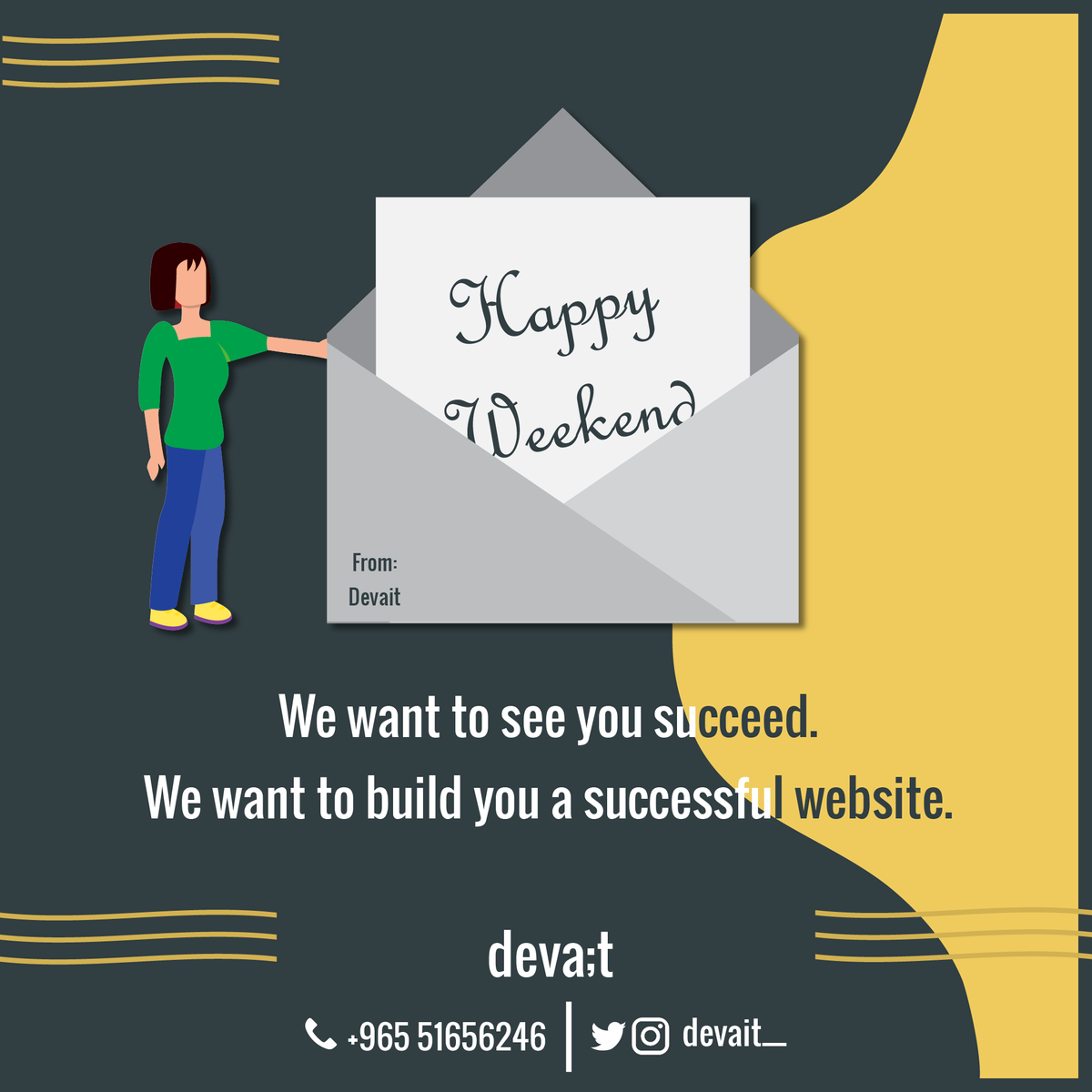 devait__'s tweet photo. Devait wishes you a happy weekend! https://t.co/YaQlsgzhlS