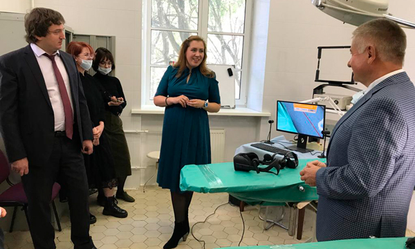 Назарова поддержала внедрение виртуальной операционной технологии в обучение студентов dlvr.it/RgsTFd