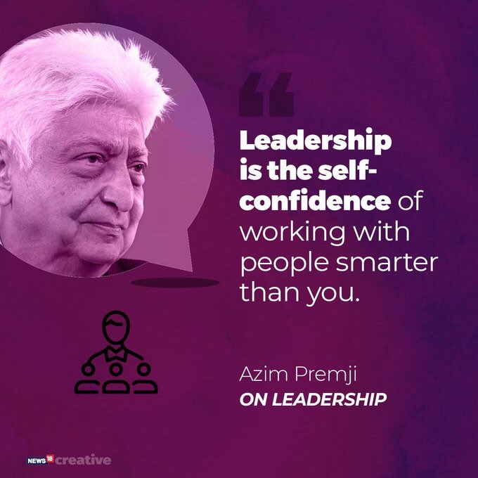 RishadPremji's tweet image. One of my best teachers on leadership and on striving to be a good human!